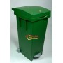 TATA BIDIDONE LT. 80 CON COPERCHIO COLORE VERDE