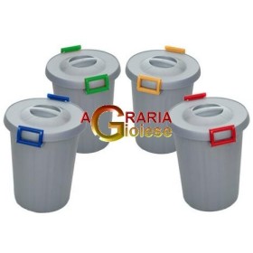 NANNY BIN CU CAPAC ȘI MANICI OKEY LT. 25 ALBASTRU NANNY BIN CU CAPAC ȘI MANICI OKEY LT. 25 ALBASTRU