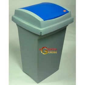 TATA BIDONE RECYCLING LT. 50 BLU
