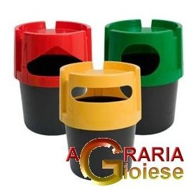 TATA CONTENITORE LT. 17 COLORE GIALLO TOTEC