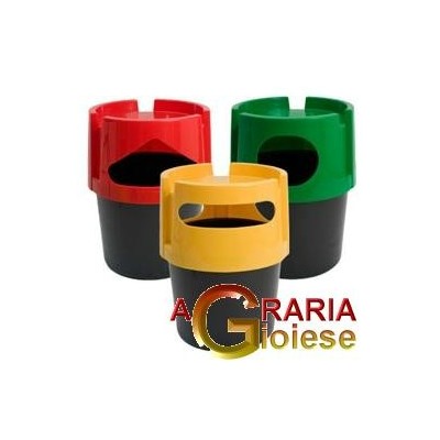 TATA CONTENITORE LT. 17 COLORE GIALLO TOTEC