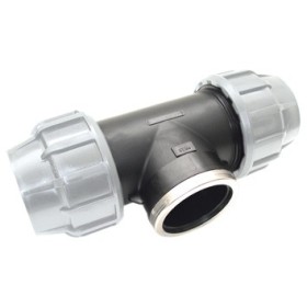 TEE FEMEIE BLACK TUBE 25X1/2X25 TEE FEMEIE BLACK TUBE 25X1/2X25