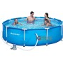 BESTWAY 56059 PISCINA CON TELAIO CON POMPA DIAM.CM.305x76H