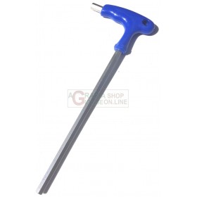 TEKNA KEY ESAGONALE CU IMPUGNATURA GR. 8