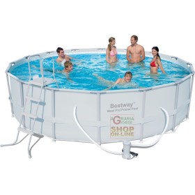 BESTWAY PISCINĂ CU CADRU DE CMSTEEL PRO. 427X122H MOD. 56263 BESTWAY PISCINĂ CU CADRU DE CMSTEEL PRO. 427X122H MOD. 56263