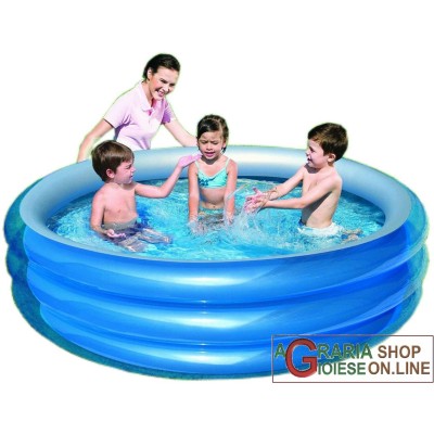 BESTWAY PISCINA GONFIABILE TONDA CM.201x53h. MOD. 51043