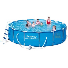 BESTWAY PISCINĂ ROTUNDĂ CU cadru DIN OȚEL PRO CMcadru . 427X100h. MOD. 56305 BESTWAY PISCINĂ ROTUNDĂ CU cadru DIN OȚEL PRO CMcadru.