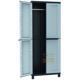 TERRY ARMADIO TWIST-BLACK ART.3680 dressing CM. 68 x 39 x 170h