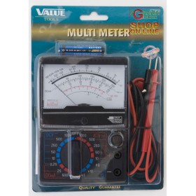 TESTER ANALOGICO CON INDICATORE AUTOSCHERMATO