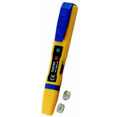 TESTER ELETTRICO A PENNA LED+BIP 35605-10/2