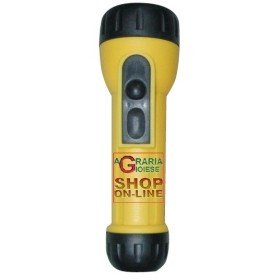 TORCIA IN PLASTICA GIALLA PICCOLA ( 2X2AA) TORCIA IN PLASTICA GIALLA PICCOLA ( 2X2AA)