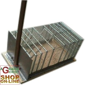 TRAPPOLA PER TOPI BIG IN RETE CM. 45x25x19h TRAPPOLA PER TOPI BIG IN RETE CM. 45x25x19h