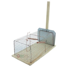 TRAPPOLA PER TOPI GRANDE IN RETE CM. 30x16x12h. TRAPPOLA PER TOPI GRANDE IN RETE CM. 30x16x12h.