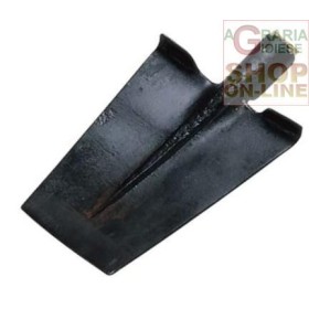 VANGA FORGIATA QUADRA CON SPALLA SENZA MANICO