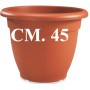 VASO CAMPANA CRETA PLASTIME CM. 45