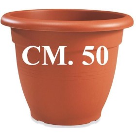 VASO CAMPANA CRETA PLASTIME CM. 50