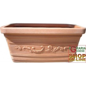 FESTOON PLASTIC PLANTATOR VAZA PRESTIGE 80x39x35h.