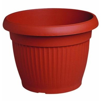 VASO IN PLASTICA GIGLIO 330 COLORE TERRACOTTA DIAM.CM. 20