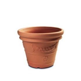 FESTOONED ZEFIRO VAZA DIN PLASTIC CM. 30x24h