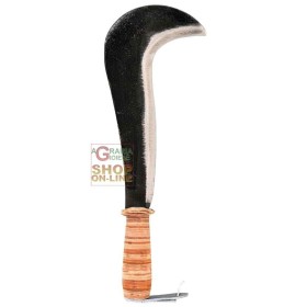 VERDEMAX RONCOLA STANDARD MANICO ÎN PIELE CM. 28 VERDEMAX RONCOLA STANDARD MANICO ÎN PIELE CM. 28