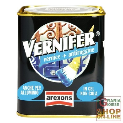 VERNIFER VERNICE A GEL CON ANTIRUGGINE ROSSO OSSIDO ML. 750