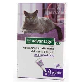 ADVANTAGE PER GATTI 4 PIPPETTE SUPERIORE KG. 4 ADVANTAGE PER GATTI 4 PIPPETTE SUPERIORE KG. 4