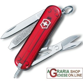 VICTORINOX CUȚIT CLASIC SIGNATUREAVI RUBY MM. MULTIFUNCȚIONAL MM. 58 VICTORINOX CUȚIT CLASIC SIGNATUREAVI RUBY MM. MULTIFUNCȚIONAL