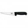 VICTORINOX COLTELLO SCANNARE A PUNTA MANICO IN FIBROX CM. 14