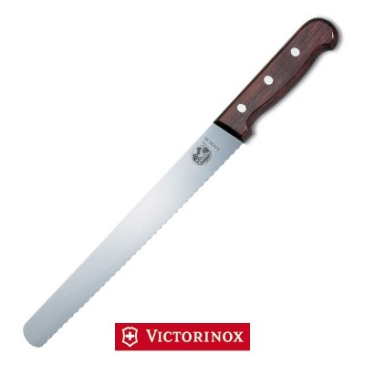 VICTORINOX COLTELLINE PER SALATI ONDULATO MANICO IN LEGNO