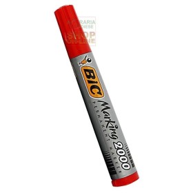 BIC MARKER BUTOI DE PLASTIC DE NEȘTERS CU VÂRF ROTUND DE CULOARE ROȘIE BIC MARKER BUTOI DE PLASTIC DE NEȘTERS CU VÂRF ROTUND DE