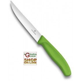 VICTORINOX COLTELLO PER PIZZA COLORE VERDE CM. 12 VICTORINOX COLTELLO PER PIZZA COLORE VERDE CM. 12