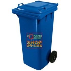 PUBELUL URBAN DE GUNOI QUADRATO CU ROȚI LT. 120 ALBASTRU PUBELUL URBAN DE GUNOI QUADRATO CU ROȚI LT. 120 ALBASTRU