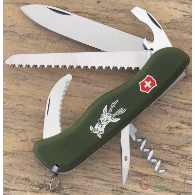 VICTORINOX HUNTER VERDE OLIVA COLTELLO MULTIUSO PER CACCIA