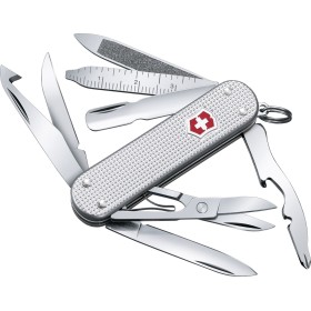 VICTORINOX MULTIFUNCȚIONAL CUȚIT MINI CHAMP ALOX SILVER 0.6381.26 MM. 58 VICTORINOX MULTIFUNCȚIONAL CUȚIT MINI CHAMP ALOX SILVER