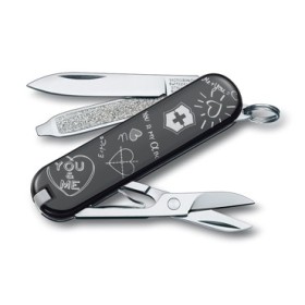 MULTIFUNCȚIONAL VICTORINOX CLASIC NEGRU 2 ȘCOALĂ MM. 58