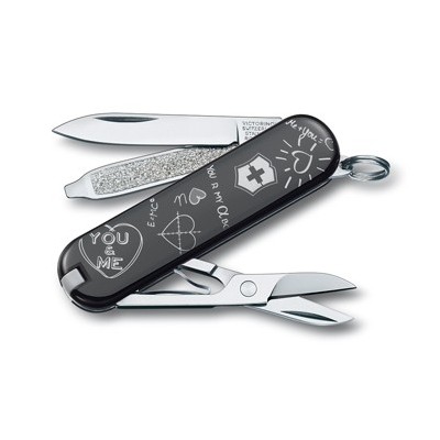 VICTORINOX MULTIUSO CLASSIC BLACK 2 SCHOOL MM. 58