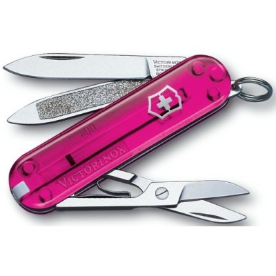 VICTORINOX ROZ TRANSLUCID CLASIC MULTIFUNCȚIONAL