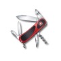 VICTORINOX MULTIUSO EVOGRIP 10 GUANCIALI ROSSE NERE MM. 85