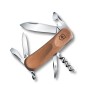 MULTIFUNCȚIONAL VICTORINOX EVOWOOD 10 GUANCUALI DIN LEMN MM. 85