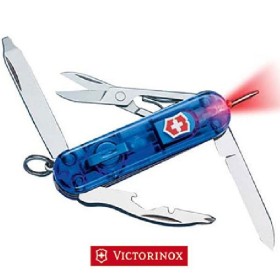 MULTIFUNCȚIONAL VICTORINOX MIDNITE MANAGER SAFIR CU COLECȚIE ORIGINALĂ LED-URI ROȘII MULTIFUNCȚIONAL VICTORINOX MIDNITE MANAGER SAFIR CU COLECȚIE