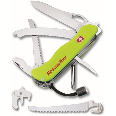 VICTORINOX RESCUE TOOL RESCUETOOL MULTIPURPOSE FIREMAN'S KNIFE