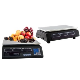 SCALĂ ELECTRONICĂ DIGITALĂ DE PRECIZIE CU GREUTATE ȘI CALCUL DE PREȚ KG. 40 SCALĂ ELECTRONICĂ DIGITALĂ DE PRECIZIE CU GREUTATE ȘI CALCUL DE