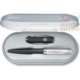 VICTORINOX SET CARAN D ACHE BLACK CLASSIC 4.4323.3 VICTORINOX SET CARAN D ACHE BLACK CLASSIC 4.4323.3