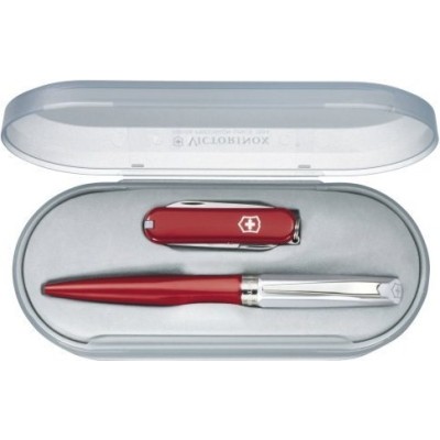 VICTORINOX SET CARAN D ACHE RED CLASSIC