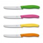 VICTORINOX SET DE 4 CUȚITE ONDULATE COLORATE