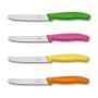 VICTORINOX SET DE 4 CUȚITE ONDULATE COLORATE