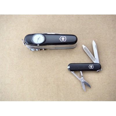 VICTORINOX SET DUO NEGRU CU CEAS