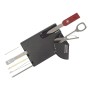 VICTORINOX SWISSCARD NEGRU-ROSU