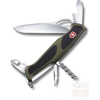 VICTORINOX WENGER RANGERGRIP 61 MĂSLINE PERNA VERDE NEGRU CUȚIT