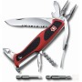 VICTORINOX WENGER RANGERGRIP HANDYMAN 174 GUANCIALI ROSSE NERE